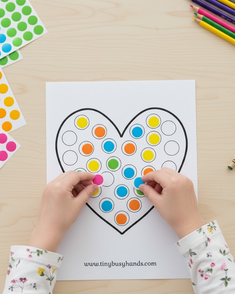 Heart Dot Instructions Heart Dot Instructions