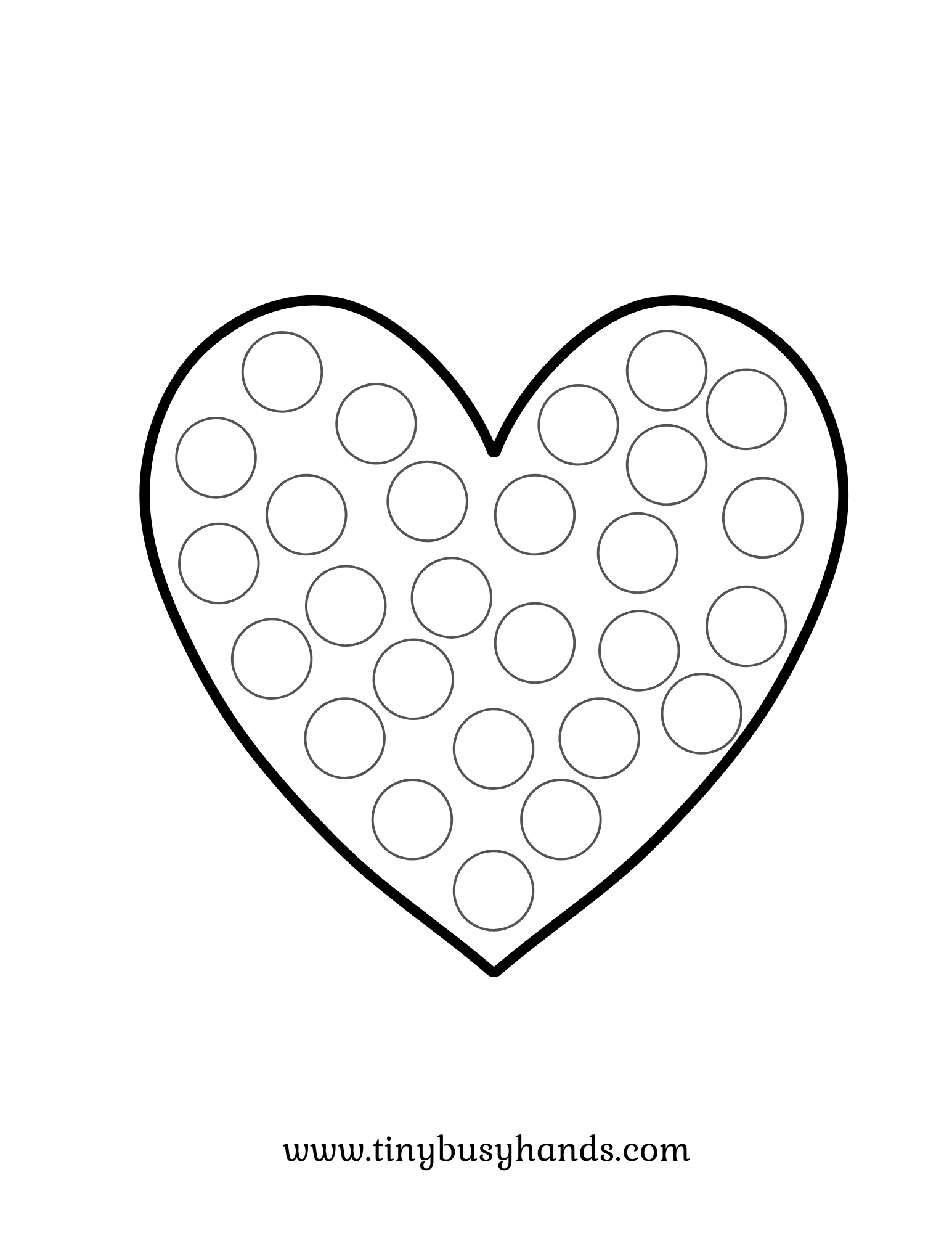 Heart Dot Worksheet Heart Dot Worksheet